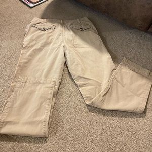 American Eagle Khaki Pants, 33x32, Tan